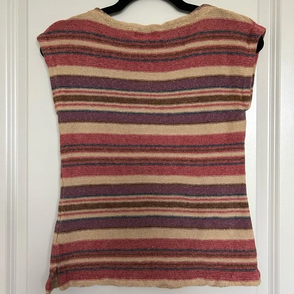 Lauren Ralph Lauren Petit Striped Sleeveless Knit - Picture 3 of 4